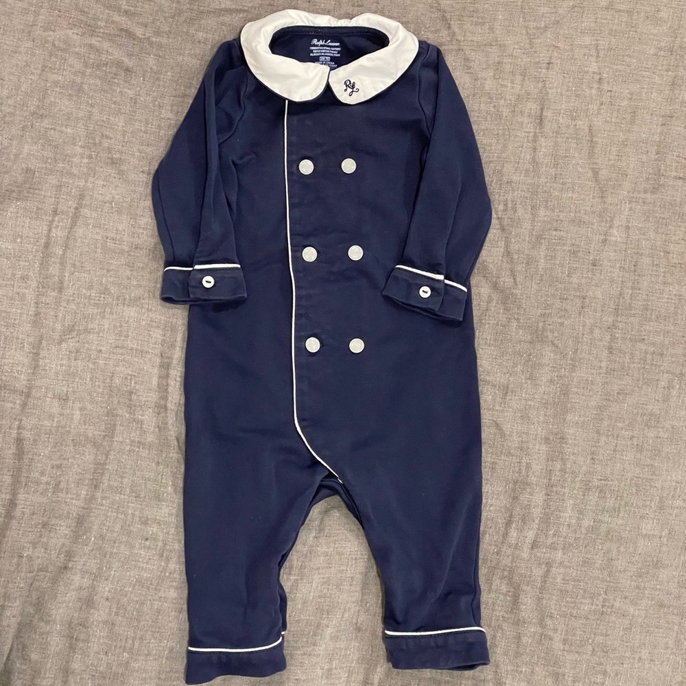 Ralph Lauren double breasted onesie